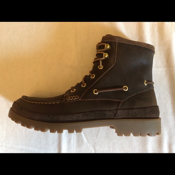 Sperry Men’s Authentic Original Leather Lug Boot - Picture 7 of 13